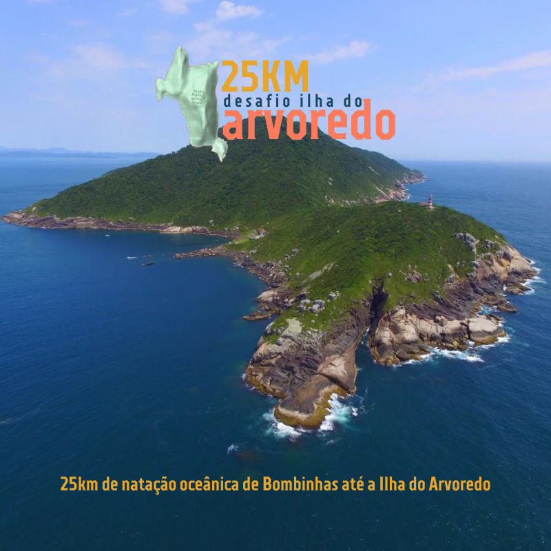DESAFIO DA TRAVESSIA ILHA DO ARVOREDO 25K